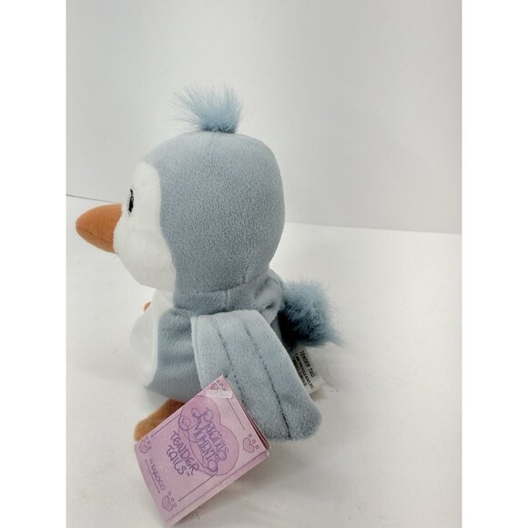 2 Enesco Precious Moments Tender Tails Plush Penguin And Parrot With Tags 6" - Picture 3 of 16